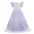 thumbnail image 3 of KAWELL Princess Costume Dress for Girls Snow Princess Dress Up Halloween Cosplay Outfit, 3 of 7