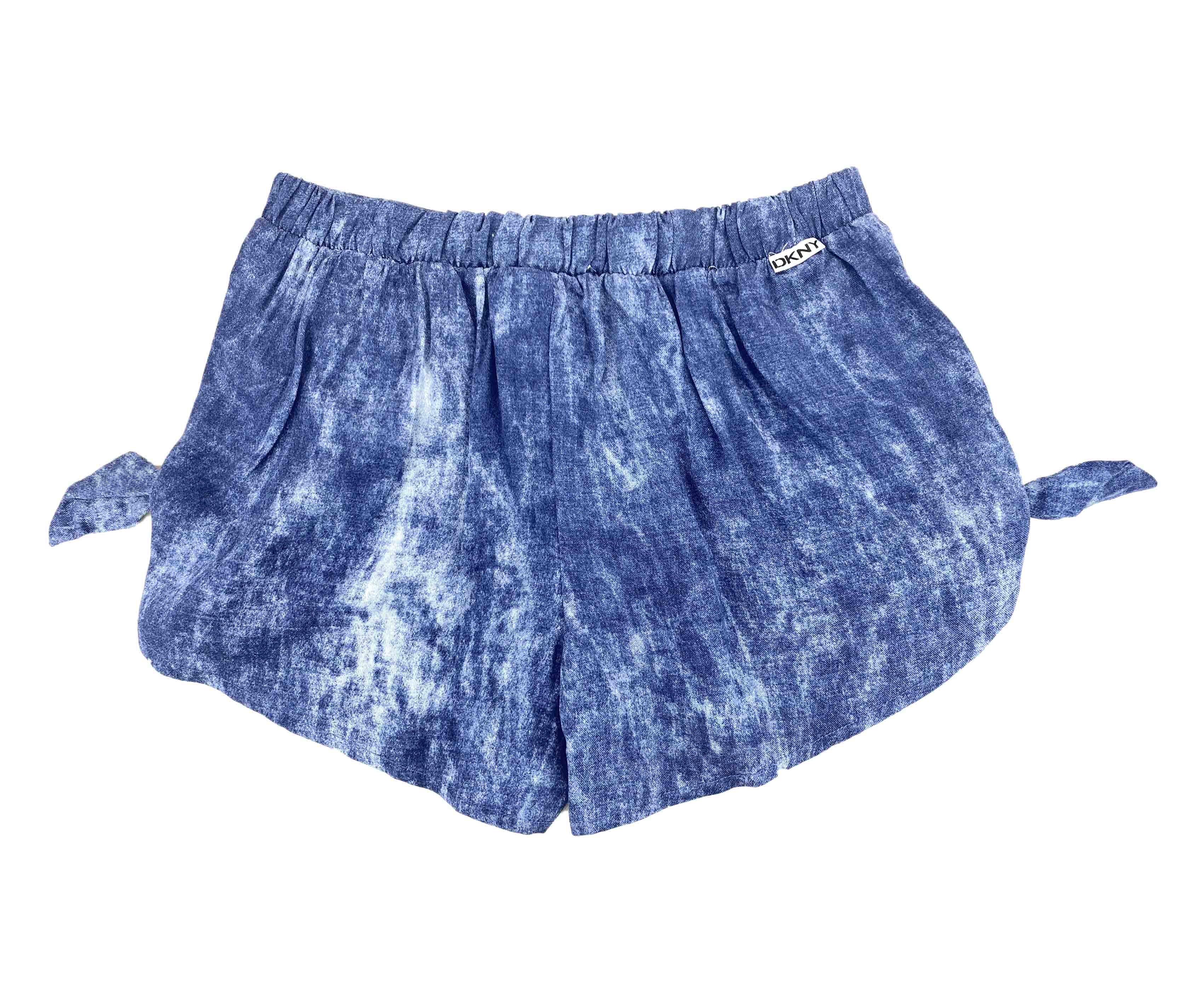 Dkny Kids embroidered-logo track shorts - Blue