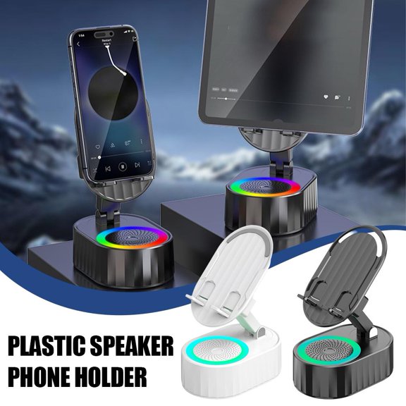 FurNest 3-In-1 Phone Holder Inductive Bluetooth Speaker Holder 360Rotating G7