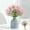 Pink, variant on 12 Pcs Artificial Lavender & Tulip Bouquet 13.8", Realistic Summer Flower Arrangement,Tulip Bouquet for Wedding Centerpiece Spring Home Kitchen Dining Table Vase Decoration,Pink