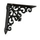 thumbnail image 4 of Soporte decorativo para estante, soporte de estantería de metal estilo vintage para montaje en pared, ideal para garaje, cocina y hogar. S, 4 of 8