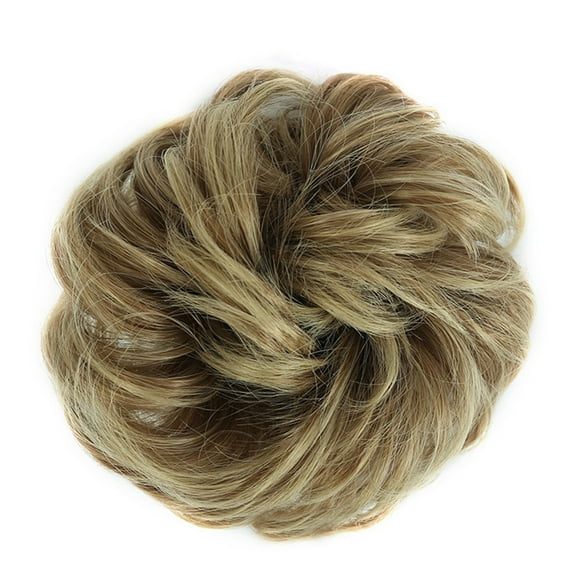 Messy Bun Hair Extension Wrap Scrunchie Curly Updo Piece for Instant Stylish Hairstyles