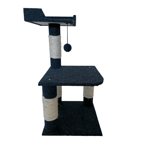Rascador para Gatos MascotasyAccesoriosMx Juguete Árbol con Cama Elevada 80 Cm