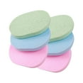 thumbnail image 2 of relayinert 6pcs/set Gentle Makeup Removal Sponge - Suitable For All Skin Types Quick And Convenient Makeup Puff thick 1Set, 2 of 6