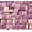 Purple Mix, variant on 200 Pieces Ceramic Mosaic Tiles – 0.4x0.4", for Crafts, Mosaic Projects, Color Mix, Available in 8 Color Options (Purple, Full Color, Coffee, Red/Orange, Green, Blue, Black/White/Gray, Treasure Blue)