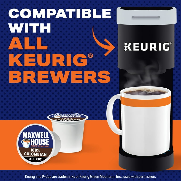 Maxwell House 100% Colombian Medium Roast K-Cup® Coffee Pods, 24