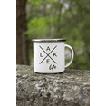 thumbnail image 2 of Lake Life Enamel Camping Coffee Mug - Great Gift Idea for Nature Lovers, Friends and Family, 2 of 4