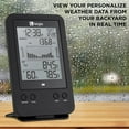 thumbnail image 4 of Logia Weather Station with Rain Gauge, Temperature & Humidity Monitor, Alarms, 4 of 8