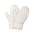 thumbnail image 2 of PULLIMORE Women's Winter Gloves for Women Warm Soft Lining Cozy Knit Thick Gloves Mittens Cold Weather Hand Warmer (White), 2 of 11