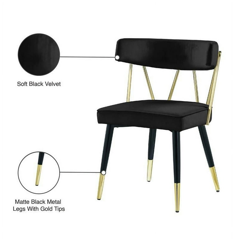 Meridian Furniture Rheingold Faux Leather Dining Chair Meridian Furniture Rheingold Faux Leather Dining Chair