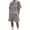 Grey, variant on IWRICH 4th of July Outfits for Men USA Flag Short Sleeve Shirts and Shorts Set 2 Piece Athletic Jogging Tracksuits White XL