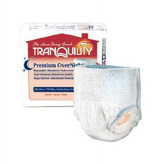 Tranquility Premium OverNight Adult Absorbent Underwear Pull On Disposable Heavy Absorbency