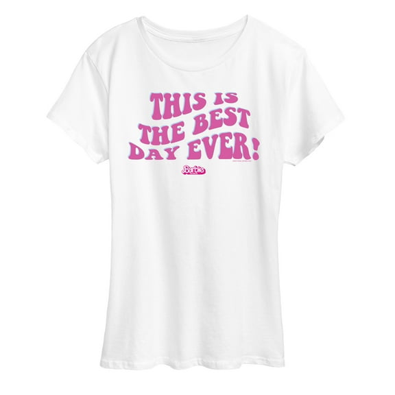 Barbie the Movie - Best Day Ever - Women's Short Sleeve Graphic T-Shirt