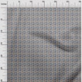 thumbnail image 3 of oneOone Velvet Medium Blue Fabric Asian Kilim Sewing Craft Projects Fabric Prints By Yard 58 Inch Wide, 3 of 5