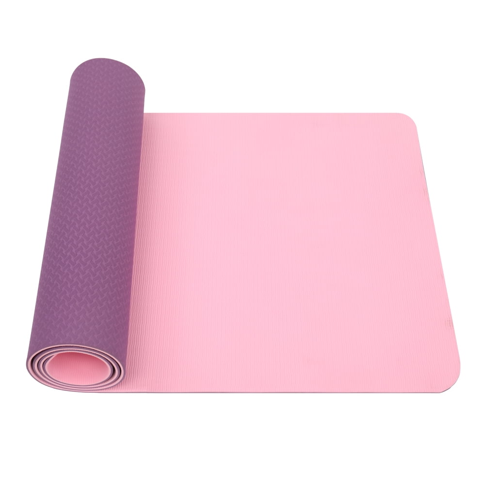 Ktaxon Non-slip TPE Eco Friendly Anti-tear Pilates Yoga Mat, for Home Gym Fitness