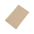 thumbnail image 5 of IFANLANDOR 320 Sheets Plain Paper Notebook Refills Unlined Khaki A6 Writing and Drawing, 5 of 5