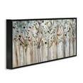 thumbnail image 2 of Bare Branch Trees Birch Forest Black Framed Giclee Art, 30 x 13, 2 of 5