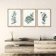 thumbnail image 3 of PixonSign Framed Wall Art Minimalist Watercolor Greenery Succulent Posters, Set of 3 Garden Plants Illustrations Wall Decor, Adhesive Canvas Prints for Home Decor - 12"x16" Natural, 3 of 5