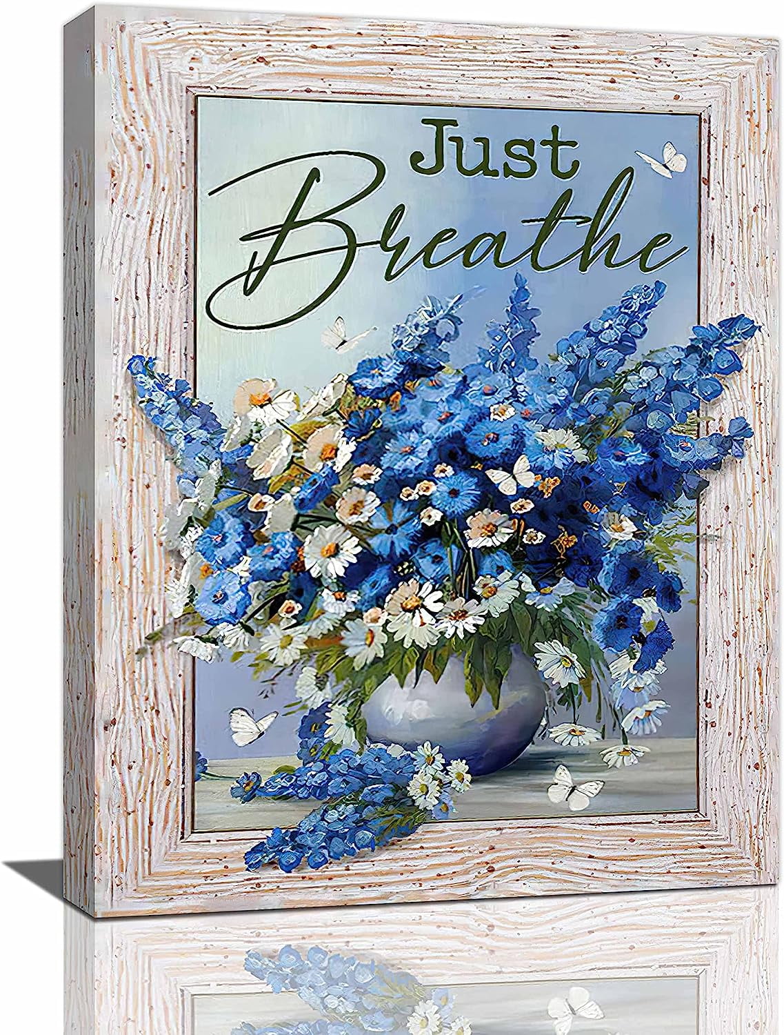 Farmhouse Floral Wall Art Rustic Flower Pictures Wall Decor Country