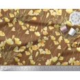 thumbnail image 3 of Soimoi Tissu Popeline de Coton Imprimé Floral Coupe Buttercup au Mètre 56 Pouces de Large, 3 of 3