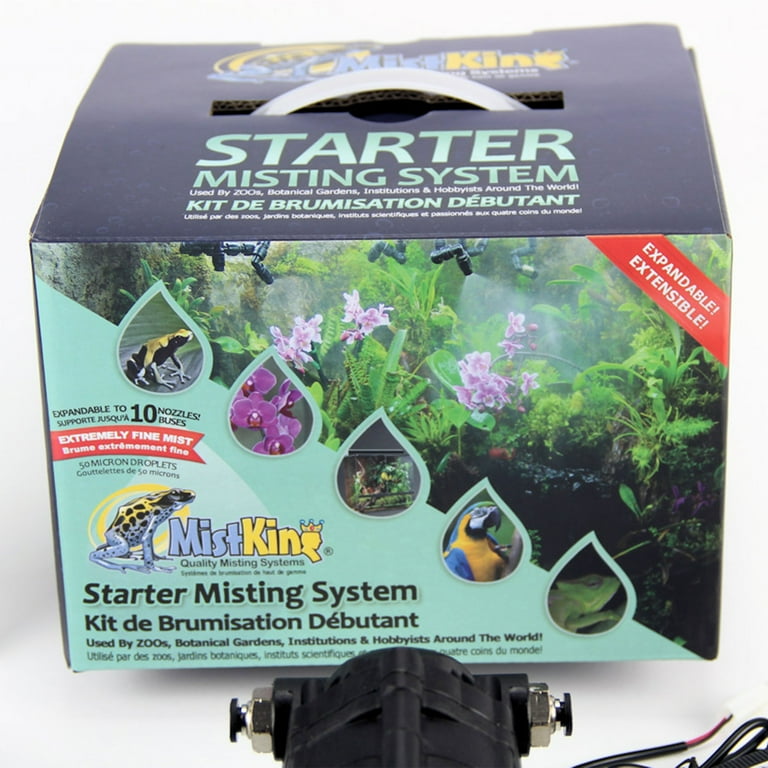 MistKing 5th Generation Starter Misting Kit for Patio, Greenhouse