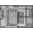 thumbnail image 1 of Ahgly Company Indoor Rectangle Abstract Gray Modern Area Rugs, 5' x 7', 1 of 4
