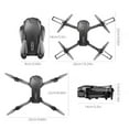 thumbnail image 6 of kttectoa Drones Gifts Drone Three Camera Aerial Camera Folding Obstacle Avoidance Remote Control Airplane Toys Christmas, 6 of 6