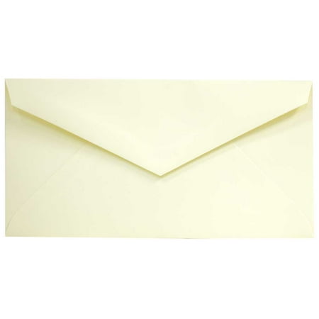 UPC: 0707152641647 | JAM Monarch Envelopes  3.9×7.5  Ivory Wove  50/Pack