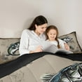 thumbnail image 5 of Feelyou Bass Fish Bedding Comforter Set, Hunting and Fishing Twin Comforter Sets, 2pcs, 5 of 8