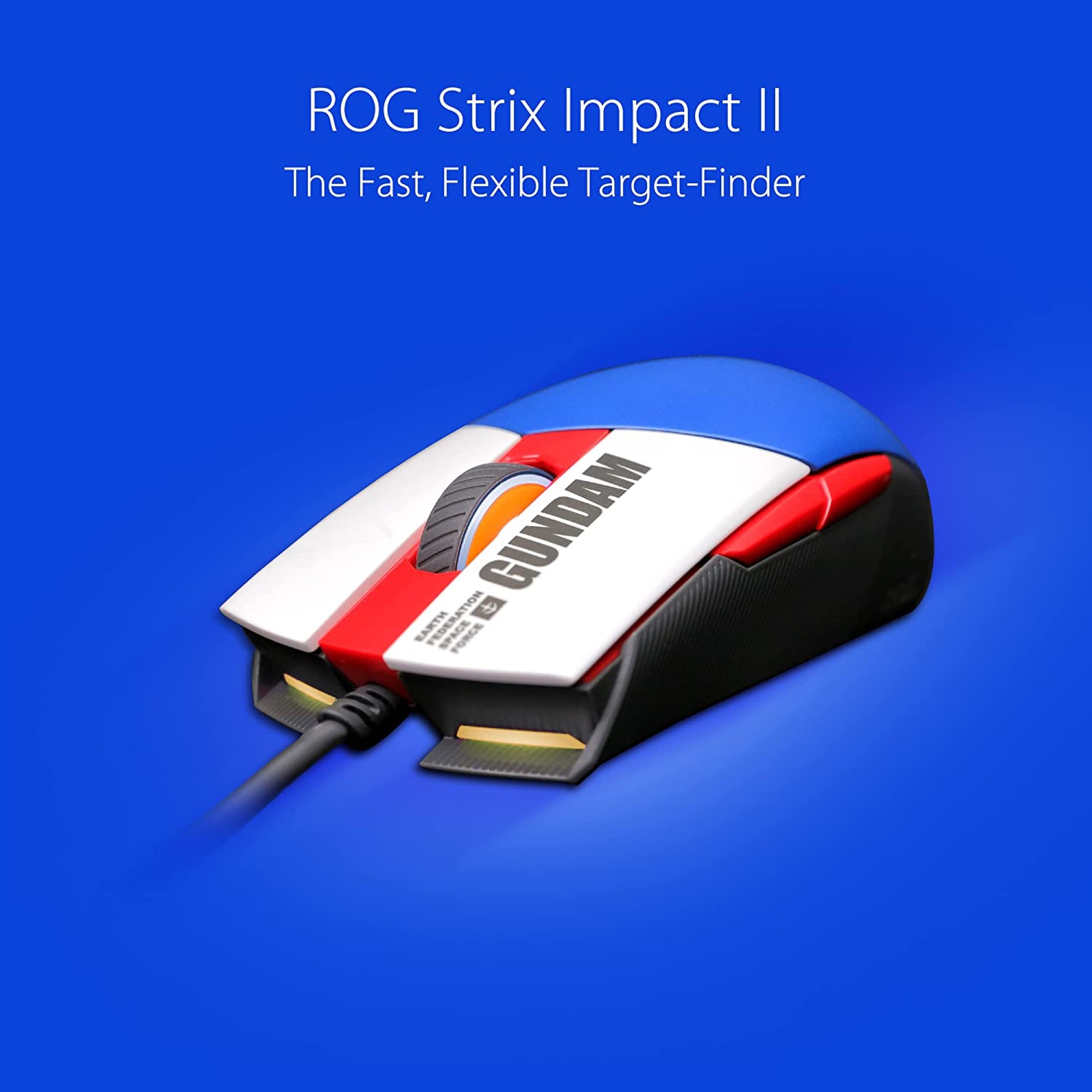 ASUS マウス ガンダム ROG STRIX IMPACT II GUNDAM ASUS STRIXIMPACTIIGD ROG Strix Impact II Gundam Edition Gaming