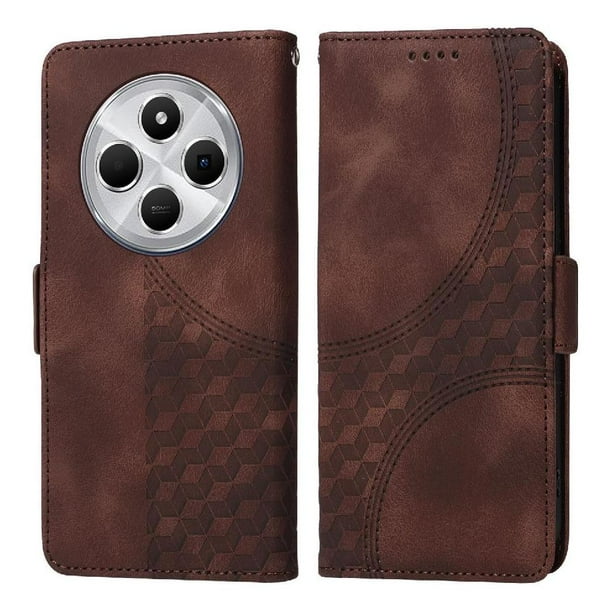 Funda GANGXUN para Xiaomi Redmi A4 con diseño acolchado elegante, cuero PU, protección total y ajuste preciso