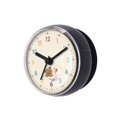 thumbnail image 1 of Reloj de ducha con ventosa, moderno, adorable, silencioso, fácil de leer, resistente al agua, para el hogar, cocina, el refrigerador y el inodoro. DPL1156A negro gris, 1 of 6