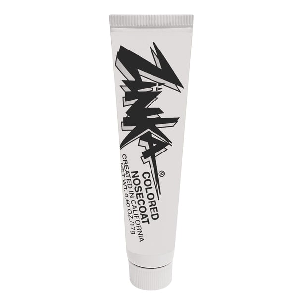 Protector solar de óxido de zinc Nosecoat de color Zinka (blanco)