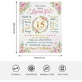 thumbnail image 5 of 12 Year Old Girl Gifts Birthday, Birthday Gifts for 12 Year Old Girls, 12th Birthday Gifts for Girl, Presents for 12 Yr Old Girls, Girls Age 12 Gift Ideas Throw Blanket 60"x50", 5 of 5