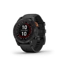 thumbnail image 1 of fenix 7 Pro Solar, Glass, Slate Gray SS w/Black Band Garmin fenix 7 Pro, 1 of 8