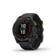 thumbnail image 1 of fenix 7 Pro Solar, Glass, Slate Gray SS w/Black Band Garmin fenix 7 Pro, 1 of 8