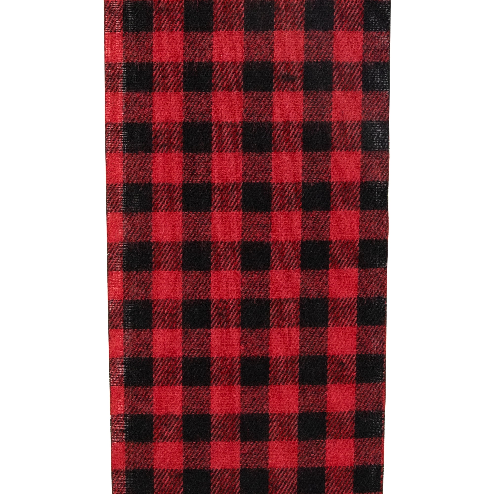 Northlight 14' Red Buffalo Plaid Christmas Door Bow