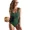 green, variant on Beautyin Womens One Piece Swimming Suit Bathing Suit Ribbed Padded Swimsuit Cutout Back Square Neck Swimwear with Shell Buttons