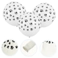thumbnail image 3 of Shisuyan Round Dog Paw Printing Balloons White 2 Packs 4.7X1.9X1.9In, 3 of 8