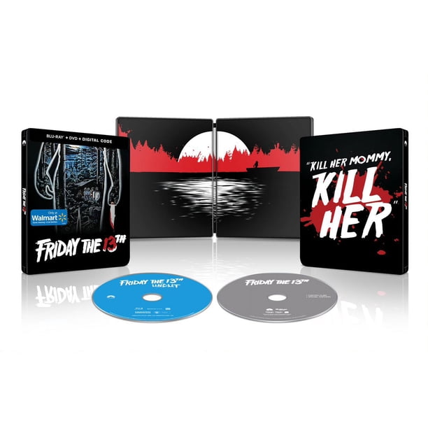 Friday the 13th 1 (Steelbook) (Blu-Ray) (Walmart Exclusive