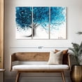 thumbnail image 3 of Elephant Stock Wild Ocean Tree Wall Art - Horizontal Multi Panel Canvas - Living Room Wall Decor - Floral And Botanical Multi Panel - Blue And White Decor By Ashvin Harrison - 50" x 32", 3 of 8