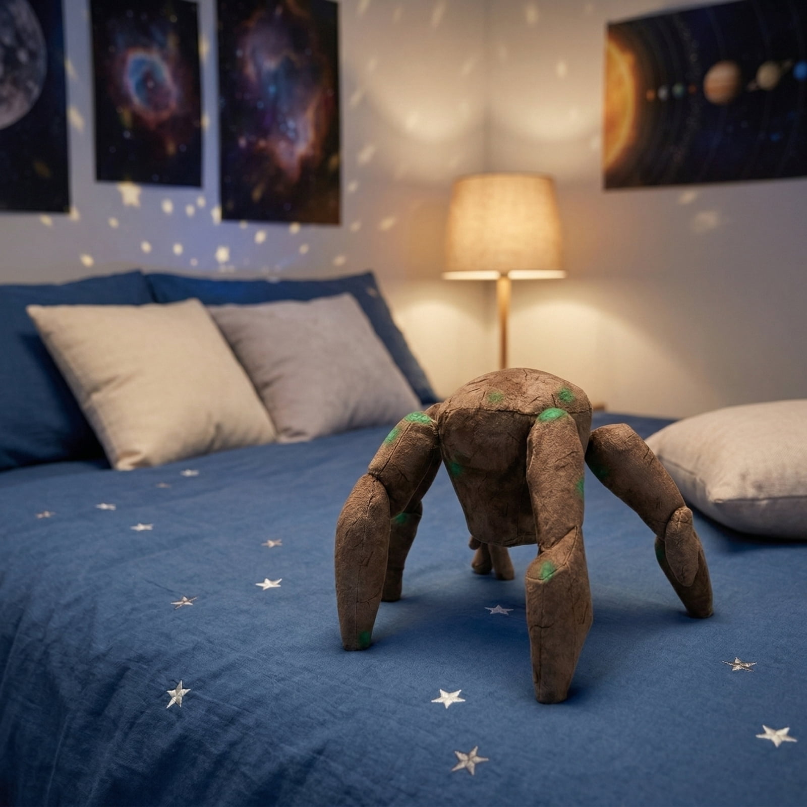 Project Hail Mary Rocky Plush Tpy Amaze Meme Throw Pillow Movie-Inspired Collectible Figurine Stuffed Animal Pillow for Sci-Fi Fans