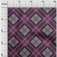 thumbnail image 1 of oneOone Cotton Silk Fabric Tartan Check Fabric Prints By Yard 42 Inch Wide, 1 of 4