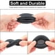 thumbnail image 5 of Almohadillas para los oídos (negras) Almohadillas de espuma compatibles con auriculares JBL T500BT T450BT TUNE600BTNC, 5 of 5