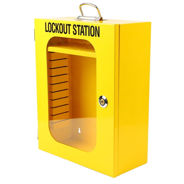 LOTO Cabinet, Wall Mounted Visible Lockout Station for Machinery