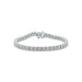thumbnail image 2 of Brilliance Fine Jewelry 4-1/4 Carat Lab Grown Diamond Women Tennis Bracelet in 925 Sterling Silver, 2 of 2