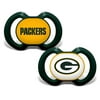 Gen. 3000 Pacifier 2-Pack, Green Bay Packers