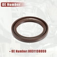 thumbnail image 4 of Unique Bargains 2pcs Engine Crankshaft Seal No.9031138059 for Toyota Corolla 1998-2008 for Scion XB 4 Cyl 2.4L 2008-2013 Brown, 4 of 6
