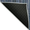 thumbnail image 3 of Addison Rugs Chantille Indoor/Outdoor Transitional Stripes Blue Washable Rectangle Rug, 3' x 5', 3 of 6