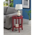 thumbnail image 2 of Convenience Concepts American Heritage Table d'Appoint Ronde, 2 of 6